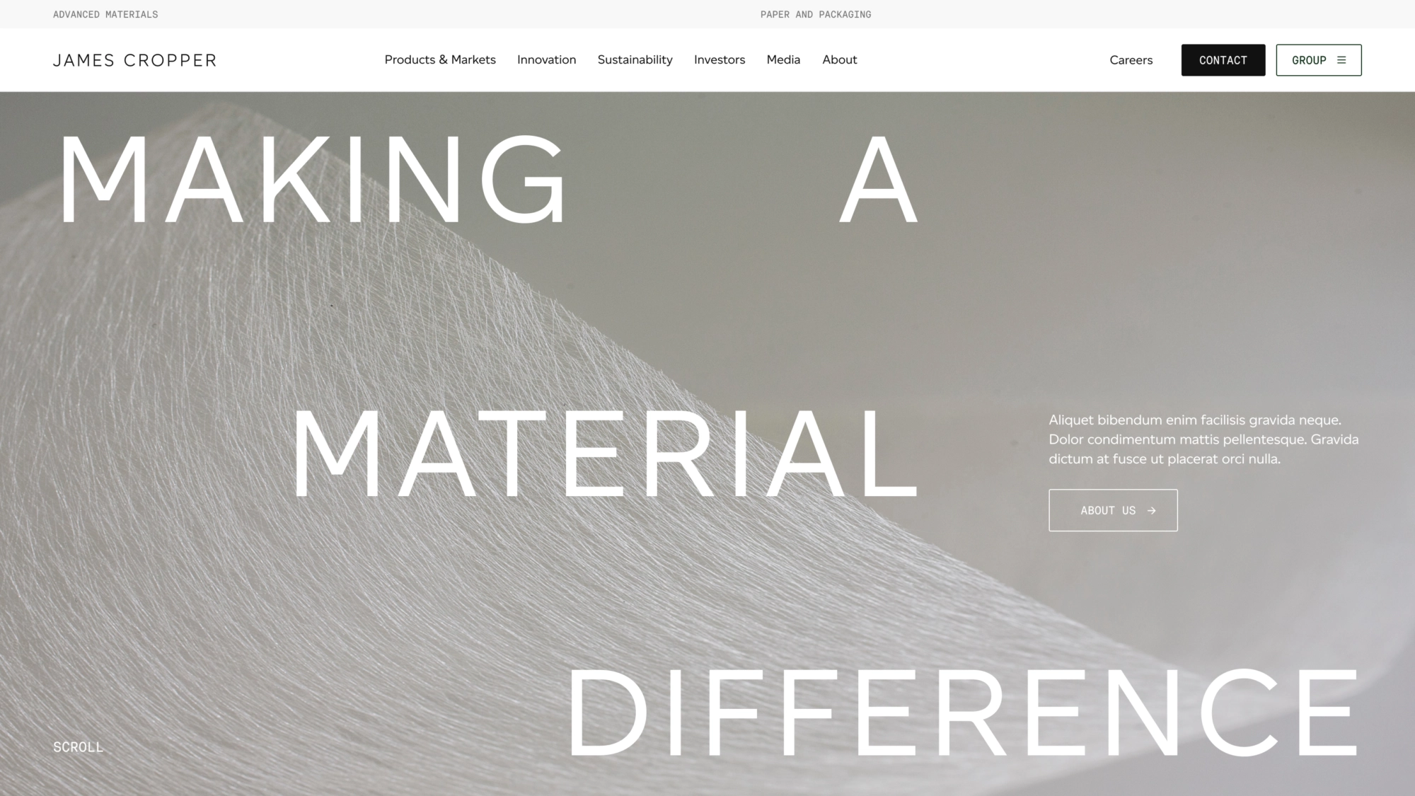 Finding common ground with James Cropper - svg+xml;charset=utf svg+xml;charset=utf