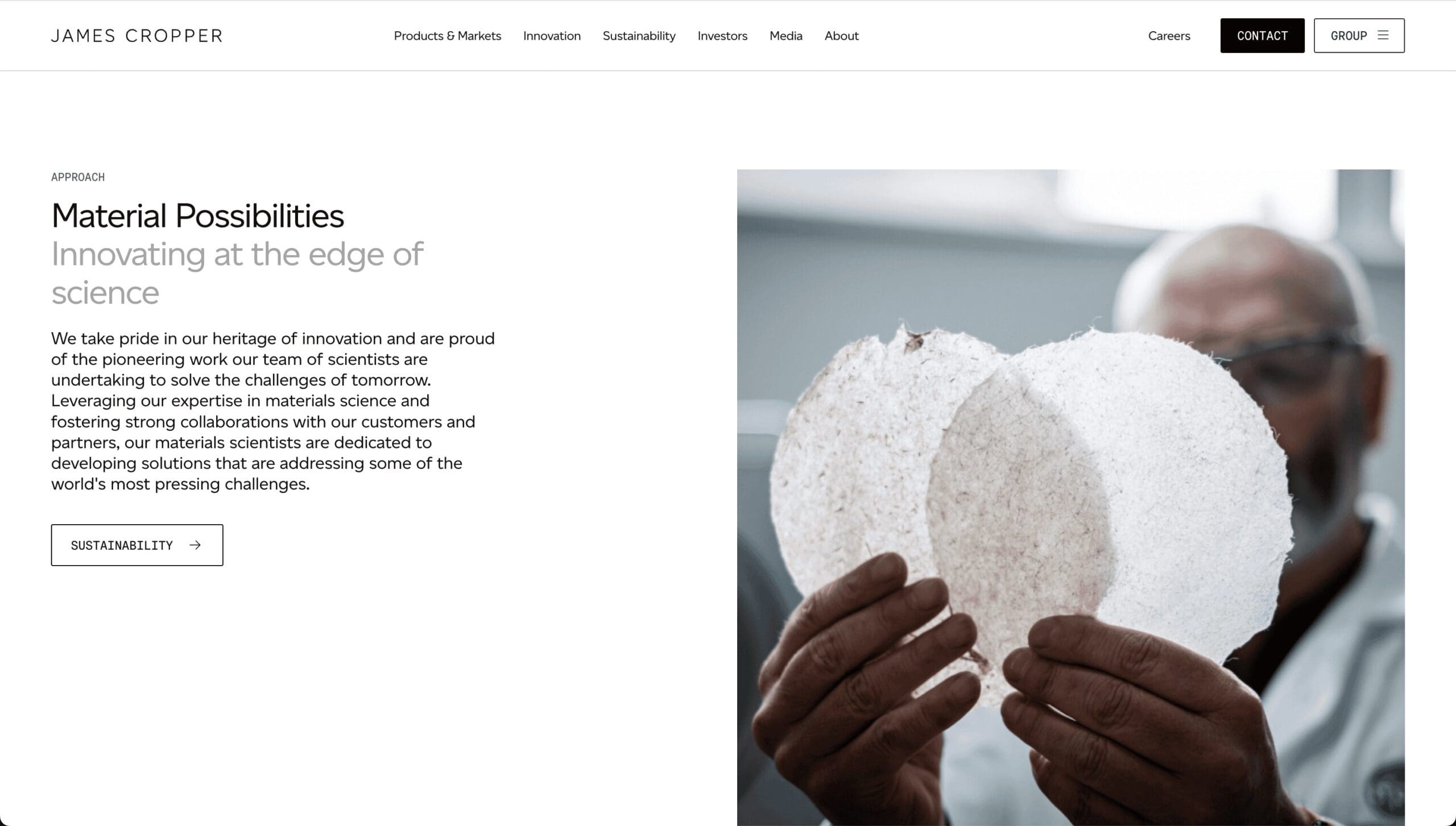 Finding common ground with James Cropper - svg+xml;charset=utf svg+xml;charset=utf